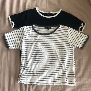 TOPSHOP Crop Top Duo